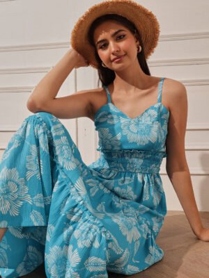 Printed Maxi Dress